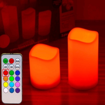 18 key remote control to control electronic candle lamp