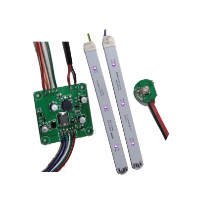 LED-Leiterplatte für ultraviolette Desinfektionsbox, Haushaltsplatine für kleine Sterilisatoren, Entwicklung und Design des PCBA-Programms
