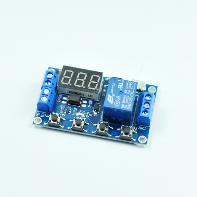 Delay switch 1 relay module, 5v12v trigger delay disconnection and power failure Automatic timing cycle