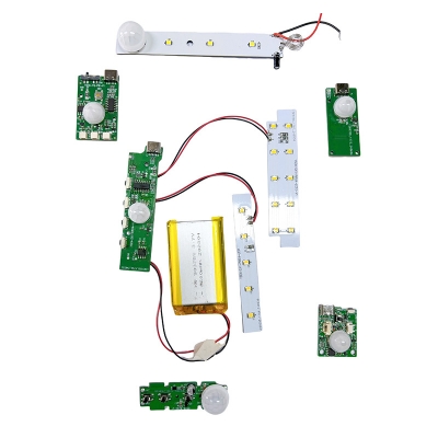LED衣柜灯线路板红外人体感应开关橱柜灯PCBA板工厂直供定做